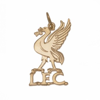 Liverpool FC златна висулка 9ct Gold Pendant Livebird