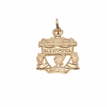 Liverpool FC златна висулка 9ct Gold Pendant Crest