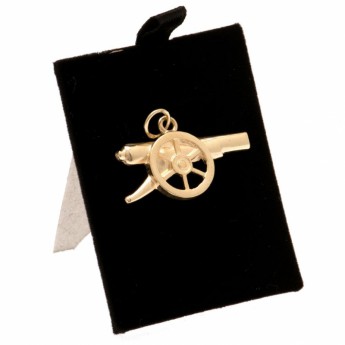 Arsenal FC златна висулка 9ct Gold Pendant Cannon