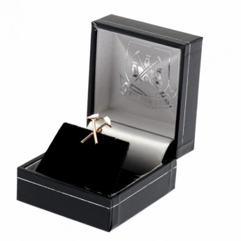 West Ham United обеци 9ct Gold Earring