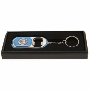 Manchester City висулка с отварачка Key Ring Torch Bottle Opener