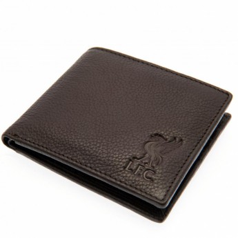 Liverpool FC кожено портмоне Brown Leather Wallet