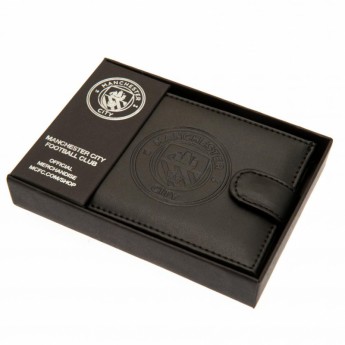 Manchester City кожено портмоне emEmbossed Leather Wallet 805
