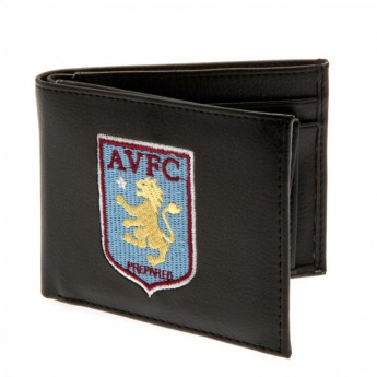 Aston Villa портмоне от техническа кожа Embroidered Wallet