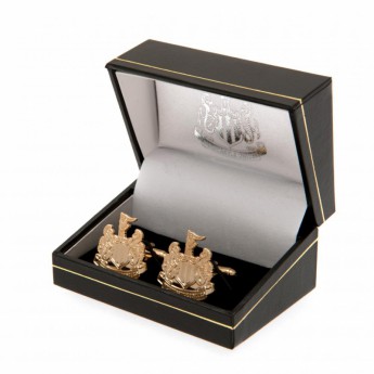 Newcastle United копчета за ръкавели Gold Plated Cufflinks