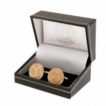 Celtic FC копчета за ръкавели Gold Plated Cufflinks