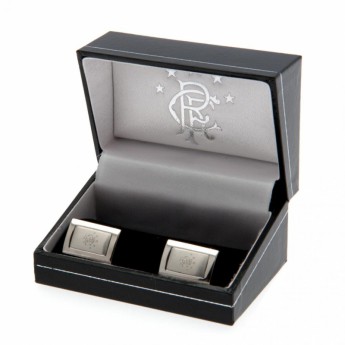 Rangers FC копчета за ръкавели Stainless Steel Framed Cufflinks