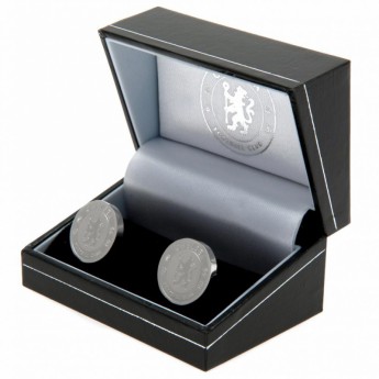 Chelsea FC копчета за ръкавели Stainless Steel Cufflinks CR