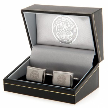 Celtic FC копчета за ръкавели Stainless Steel Cufflinks