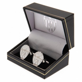Valencia CF копчета за ръкавели Silver Plated Cufflinks CR