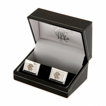 Rangers FC копчета за ръкавели Silver Plated Cufflinks