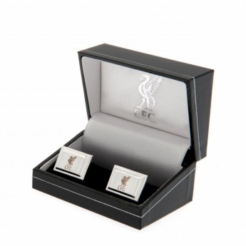 Liverpool FC копчета за ръкавели Silver Plated Cufflinks
