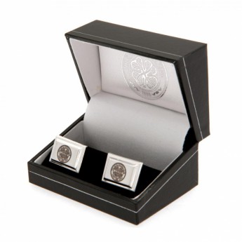 Celtic FC копчета за ръкавели Silver Plated Cufflinks