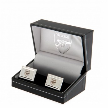 Arsenal FC копчета за ръкавели Silver Plated Cufflinks