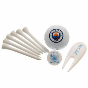 Manchester City комплект за голф Golf Gift Tube
