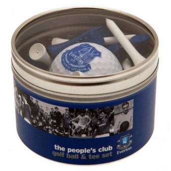 Everton FC комплект за голф Ball & Tee Set