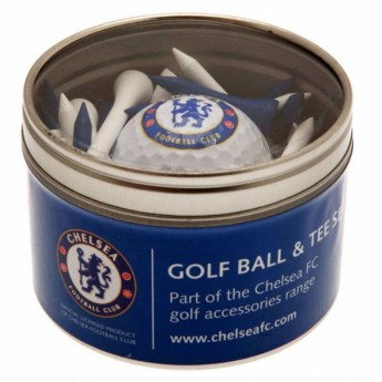 Chelsea FC комплект за голф Ball & Tee Set