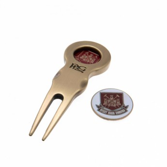West Ham United комплект перфоратор и маркери Divot Tool & Marker CT