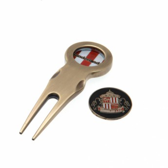 Sunderland AFC комплект перфоратор и маркери Divot Tool & Marker