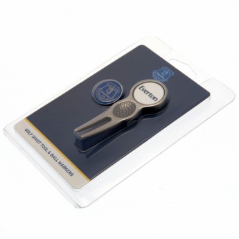 Everton FC комплект перфоратор и маркери Divot Tool & Marker