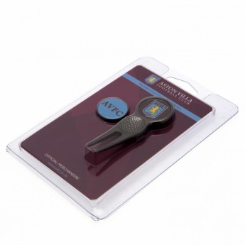 Aston Villa комплект перфоратор и маркери Divot Tool & Marker