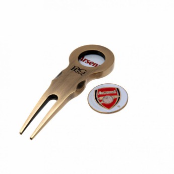 Arsenal FC комплект перфоратор и маркери Divot Tool & Marker