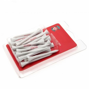 Liverpool FC дървени стикове за голф Wooden Tees 20 pcs