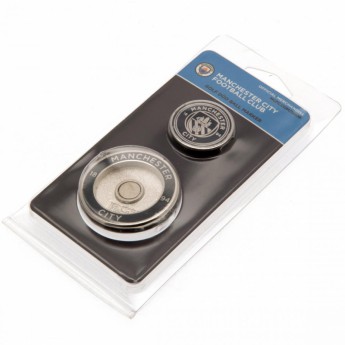 Manchester City маркер за топка Ball Marker Duo