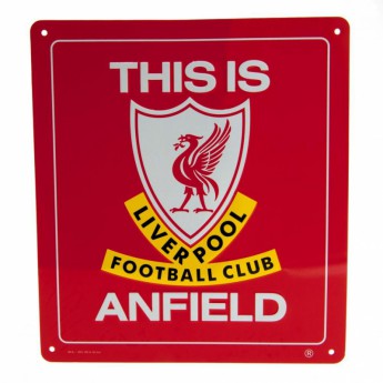 Liverpool FC табела за стена This is Anfield Sign
