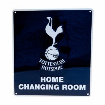 Tottenham Hotspur метален знак Home Changing Room Sign