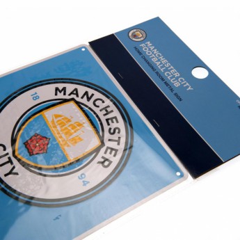 Manchester City метален знак Home Changing Room Sign