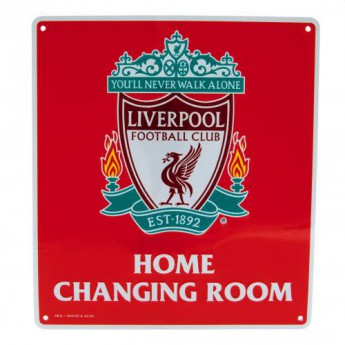 Liverpool FC табела за стена Home Changing Room Sign