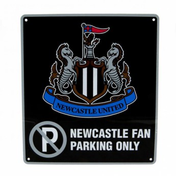 Newcastle United табела за стена No Parking Sign