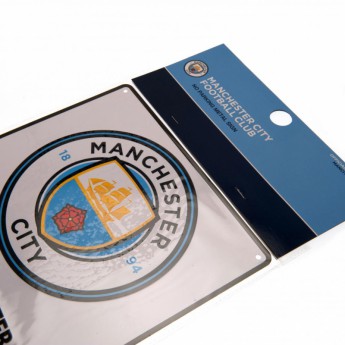 Manchester City метален знак No Parking Sign