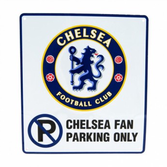 Chelsea FC метален знак No Parking Sign