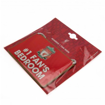 Liverpool FC знак за спалня Bedroom Sign No1 Fan