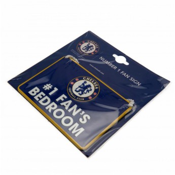 Chelsea FC знак за спалня blue Bedroom Sign No1 Fan