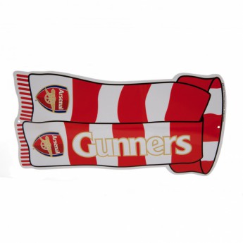 Arsenal FC метален знак Show Your Colours Sign
