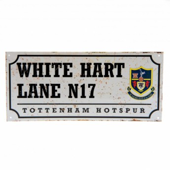 Tottenham Hotspur табела за стена Street Sign Retro