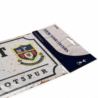 Tottenham Hotspur табела за стена Street Sign Retro