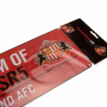 Sunderland AFC табела за стена Street Sign RD