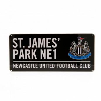 Newcastle United табела за стена Street Sign BK