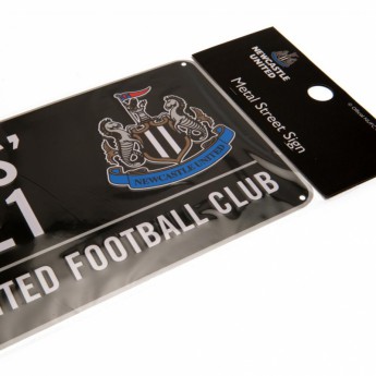 Newcastle United табела за стена Street Sign BK
