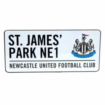 Newcastle United табела за стена Street Sign