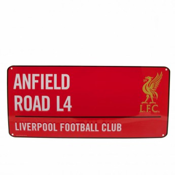 Liverpool FC табела за стена Street Sign RD
