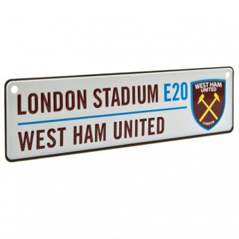 West Ham United табела за прозорец Window Sign