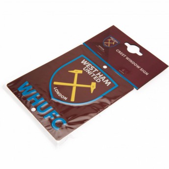 West Ham United табела за прозорец Window Sign SQ