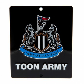 Newcastle United табела за прозорец Window Sign SQ