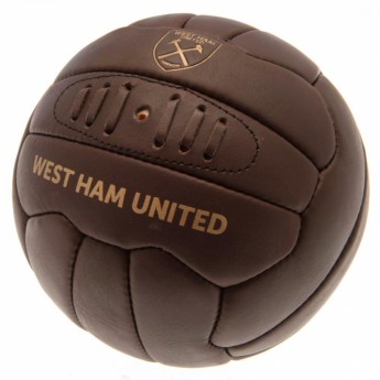 West Ham United футболна топка Retro Heritage Football - size 5