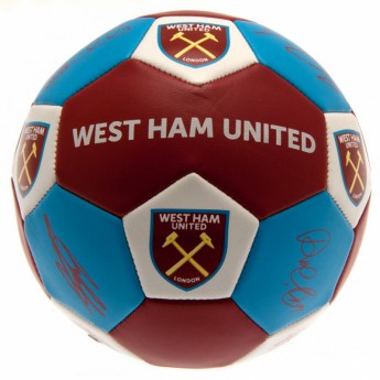West Ham United футболна топка Nuskin Football Size 3